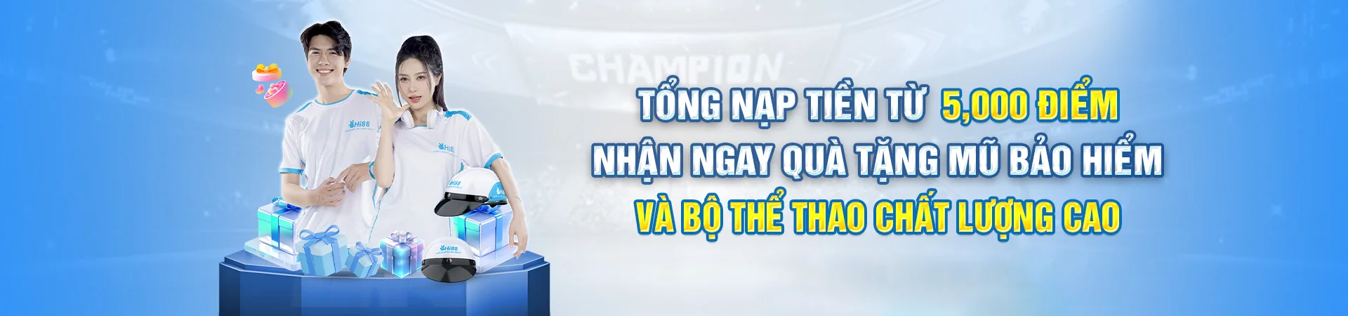 banner nhà cái hi88 tổng nạp tiền từ 5000 diểm nhận ngay quà tặng mũ bảo hiểm