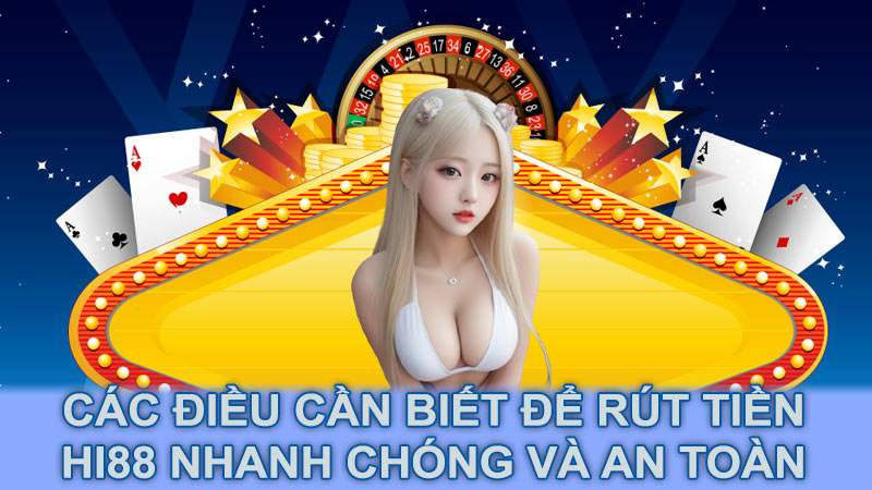 Các điều cần biết để rút tiền Hi88 nhanh chóng và an toàn