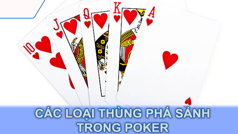 Các Loại Thùng Phá Sảnh trong Poker