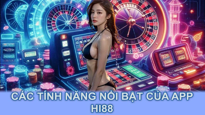 Các tính năng nổi bật của app Hi88