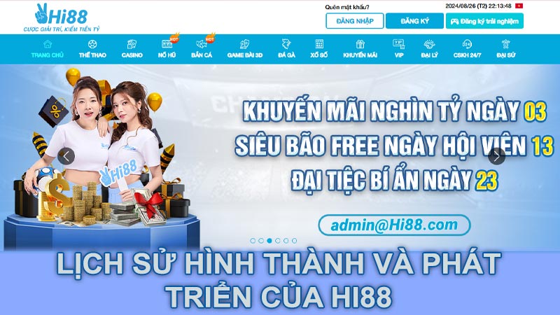 Lịch sử hình thành và phát triển của Hi88